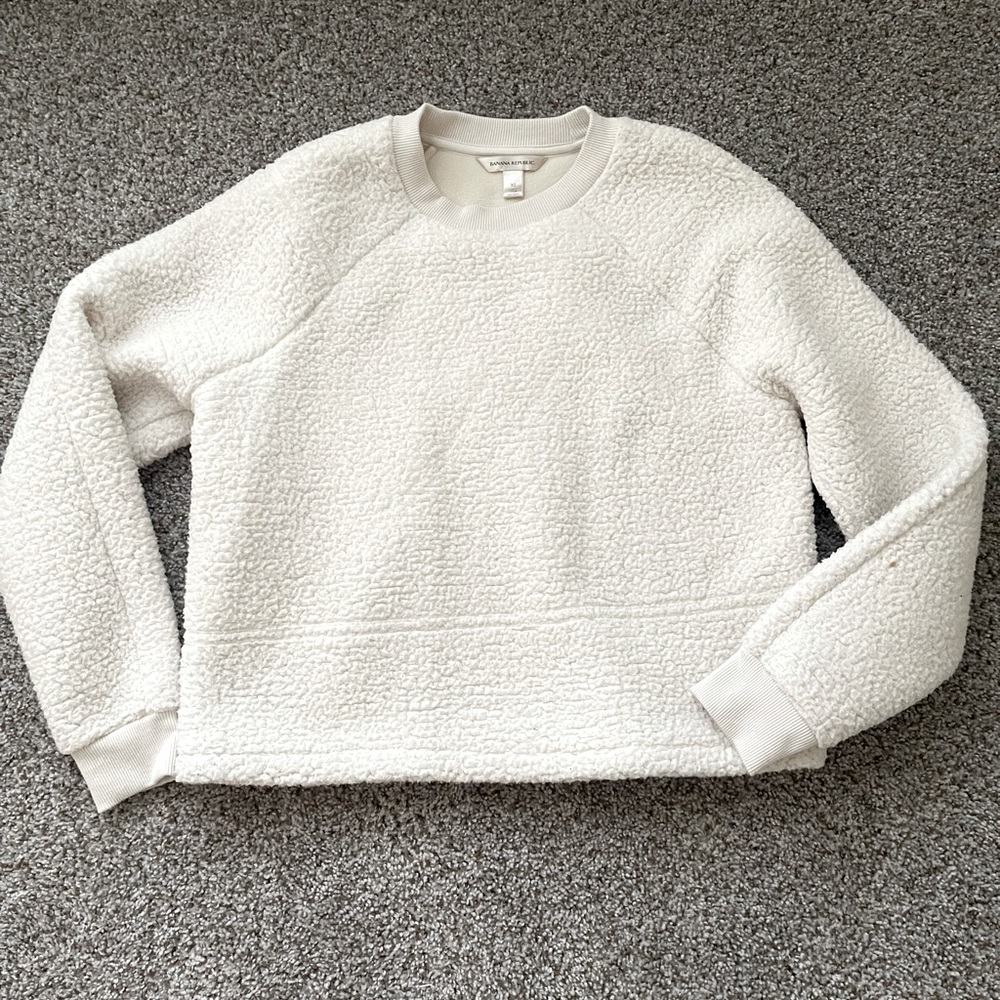 Banana republic fuzz jacket